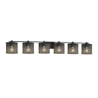 Wire Mesh Six Light Bath Bar in Brushed Nickel (102|MSH-8446-30-NCKL)