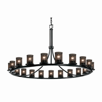 Wire Mesh 21 Light Chandelier in Matte Black (102|MSH-8716-10-MBLK)
