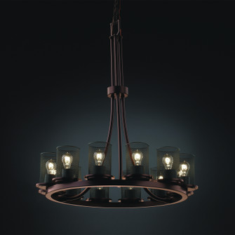 Wire Mesh 12 Light Chandelier in Dark Bronze (102|MSH-8763-10-DBRZ)