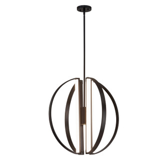 Liv LED Chandelier in Matte Black (102|NSH-4302-MBLK)