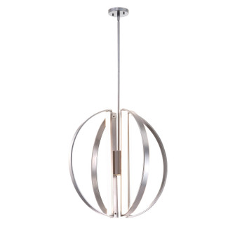 Liv LED Chandelier in Brushed Nickel (102|NSH-4302-NCKL)