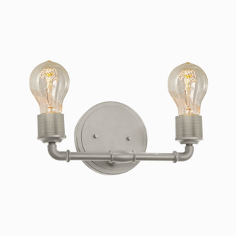 No Shade Material Two Light Bath Bar in Polished Chrome (102|NSH-8462-CROM)