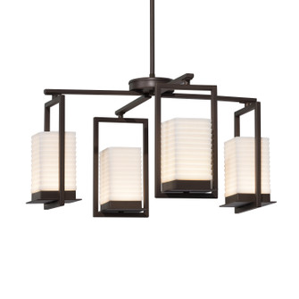 Porcelina LED Outdoor Chandelier in Matte Black (102|PNA-7510W-SAWT-MBLK)