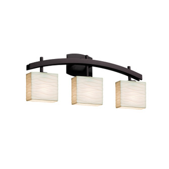 Porcelina LED Bath Bar in Brushed Nickel (102|PNA-8593-55-WAVE-NCKL-LED3-2100)