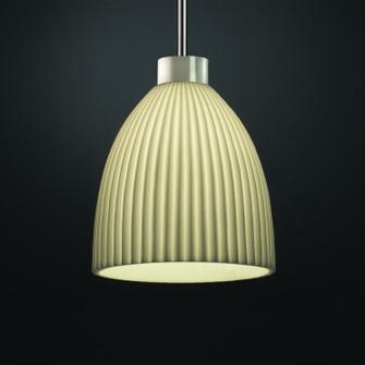 Porcelina LED Pendant in Brushed Nickel (102|PNA-8814-18-PLET-NCKL-RIGID-LED1-700)