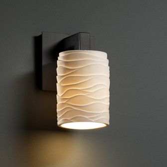 Limoges LED Wall Sconce in Matte Black (102|POR-8921-10-WAVE-MBLK-LED1-700)