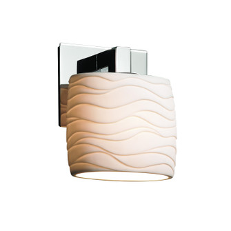 Limoges One Light Wall Sconce in Polished Chrome (102|POR-8931-30-WAVE-CROM)