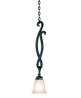 Santa Barbara One Light Mini Pendant in Tortoise Shell (33|1855TO/1219)