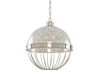 Montauk One Light Pendant in Polished Nickel (33|311352PN)