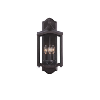 Lakewood Outdoor Three Light Wall Bracket in Aged Iron (33|404521AI)