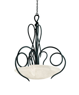 Tribecca Three Light Pendant in Tortoise Shell (33|4287TO/FROST)