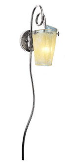 Tribecca One Light Wall Bracket in Pearl Silver (33|4305PS/FROST)