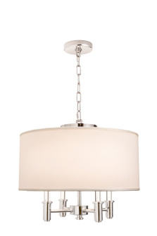 Dupont Four Light Convertible Pendant - Semi Flush Mount in Chrome (33|500571CH)