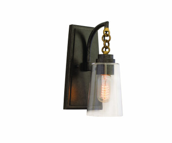 Dillon One Light Wall Sconce in Milled Iron (33|504921MI)