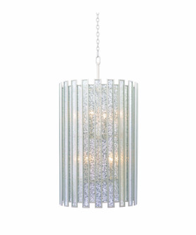 Palisade Eight Light Foyer Pendant in Tarnished Silver (33|505052TS)