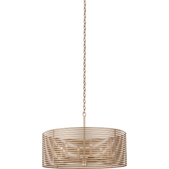 Emery Six Light Pendant in Modern Gold (33|506452MG)