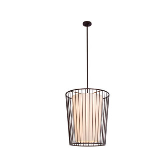 Pacifica Eight Light Foyer Pendant in Bronze (33|507051BZ)