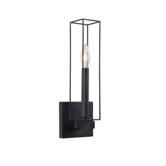 Allston One Light Wall Sconce in Black Iron (33|507720BI)