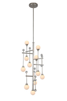 Mercer LED Foyer Chandelier in Polished Nickel (33|508650PN)