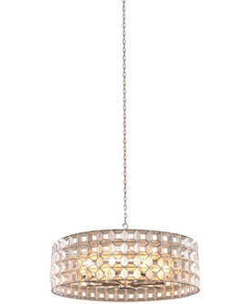 Prado Eight Light Pendant in Oxidized Silver Leaf (33|509153OSL)