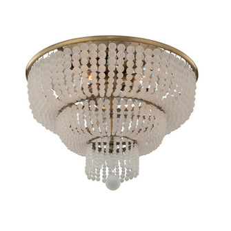 Esperanza Five Light Flush Mount in Brushed Champagne Gold (33|511841BCG)