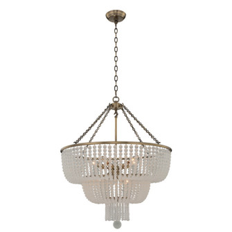 Esperanza Eight Light Pendant in Brushed Champagne Gold (33|511856BCG)