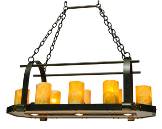 Cordova 11 Light Island Pendant in Natural Iron (33|5121NI/CALC)