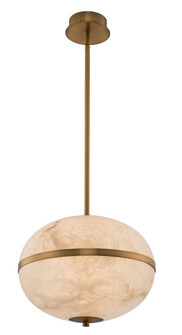Canterbury LED Pendant in Winter Brass (33|512555WB)