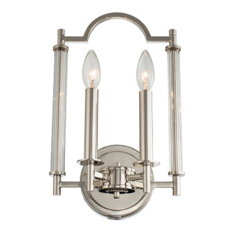 Provence Two Light Wall Sconce in Polished Nickel (33|512922PN)