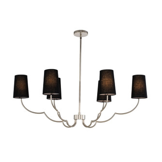 Sophia Six Light Island Pendant in Polished Nickel (33|514361PN)