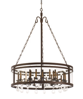 Morris 24 Light Chandelier in Bronze (33|5799BZ)