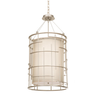Atelier Eight Light Chandelier in Tarnished Silver (33|6484TS)