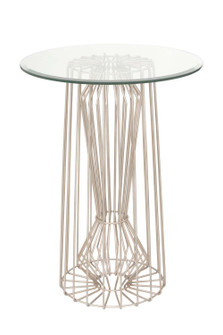 Metro Pub Table in Pearl Silver (33|800503PS)
