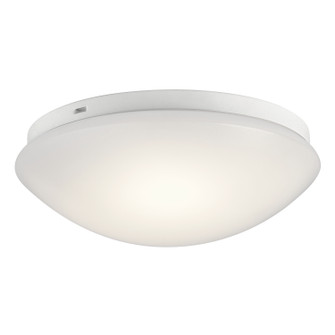 Ceiling Space LED Flush Mount in White (12|10755WHLED)