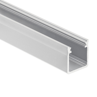 Ils Te Series Tape Extrusion Channel in Silver (12|1TEC1DWSF8SIL)
