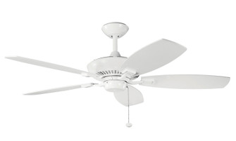 Canfield 52``Ceiling Fan in White (12|300117WH)