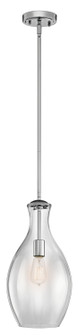 Everly One Light Pendant in Chrome (12|42047CH)