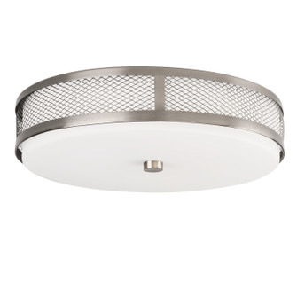 Ceiling Space LED Flush Mount in Brushed Nickel (12|42379NILEDR)