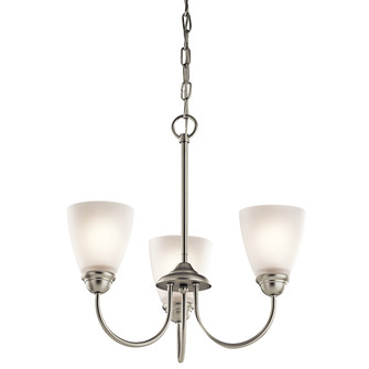 Jolie LED Mini Chandelier in Brushed Nickel (12|43637NIL18)