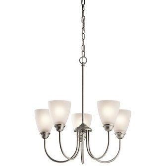 Jolie LED Chandelier in Brushed Nickel (12|43638NIL18)