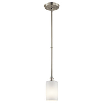 Joelson One Light Mini Pendant in Brushed Nickel (12|43927NI)