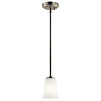 Tao One Light Mini Pendant in Brushed Nickel (12|44053NI)