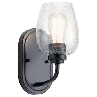 Valserrano One Light Wall Sconce in Black (12|44381BKCS)