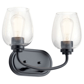 Valserrano Two Light Bath in Black (12|45128BKCS)