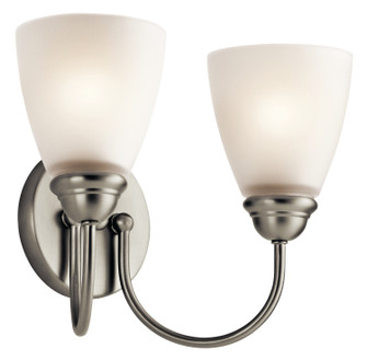 Jolie Two Light Bath in Brushed Nickel (12|45638NI)