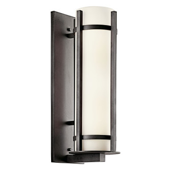 Camden Two Light Outdoor Wall Mount in Anvil Iron (12|49121AVI)