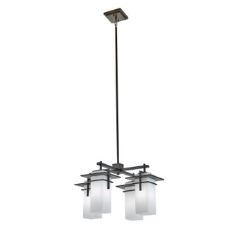 Caterham Four Light Outdoor Chandelier in Olde Bronze (12|49638OZ)