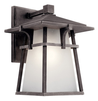 Beckett LED Outdoor Wall Mount in Weathered Zinc (12|49721WZCL18)