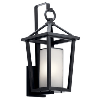 Pai One Light Outdoor Wall Mount in Black (12|49877BK)