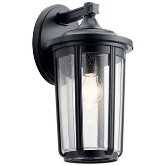 Fairfield One Light Outdoor Wall Mount in Black (12|49894BK)